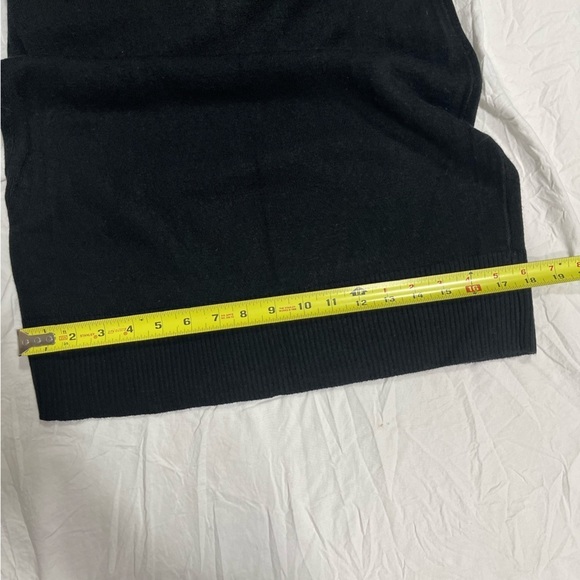 Connected Apparel Black cowl neck sweater dress women’s size S - Picture 8 of 13